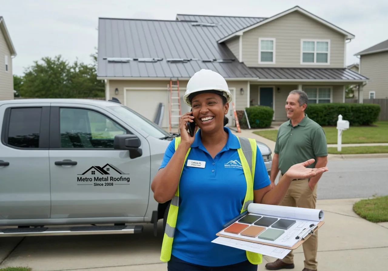 Storm Damage Metal Roof Repair in Mellwood, AR